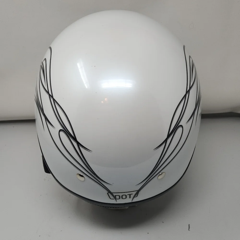 Harley Davidson 1/2 Helmet Large Destination Ear flaps & Visor - Picture 4 of 13